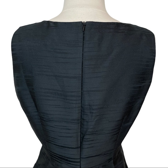 AG Phillips Silk Professional Women’s A-Line Black Short Dress - Size 10 Pockets - Picture 4 of 9